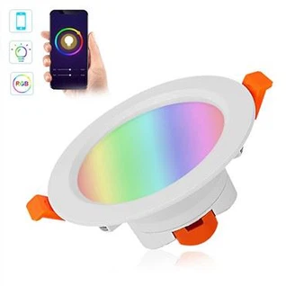 Fargeskiftende LED -nedlys