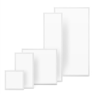 Led panel vegglys