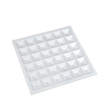Flat LED panel belysning