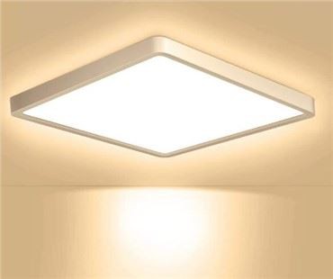 Overflatemontering for led-lamper med flatskjerm