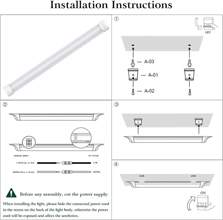 Ultra-Thin Ceiling Surface Mounted Light 4