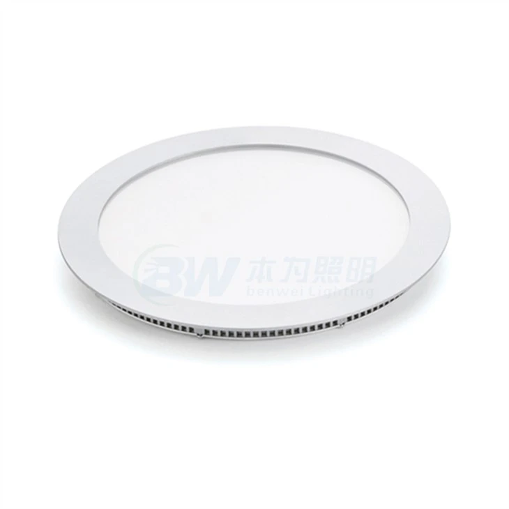 LED Rund Flat Panel Ceiling Flush Mount med fargeendring CCT