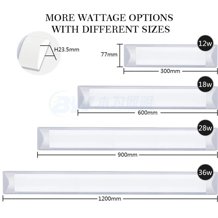 Slim Ceiling Surface Mounted Light Fixture
