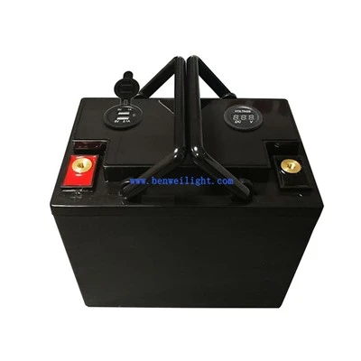 12 Volt 7ah oppladbart ionbatteri
