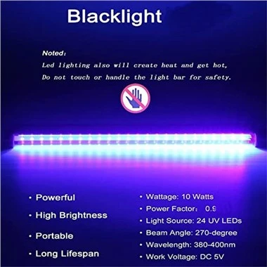 Blacklight lysrør