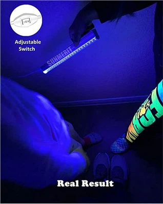 Baktedrepende UV-lysrør