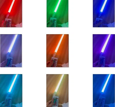 IP65 Utendørs Digital Tube Fargeskiftende RGB T8 LED Tube Light