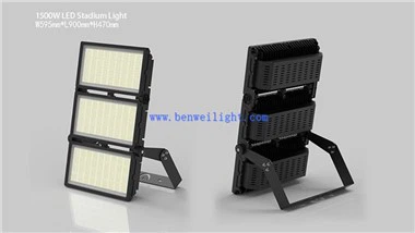 Led fotballbanebelysning
