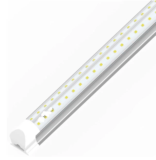 T8 8ft V Shape Led Tube 60w integrert 5000k klar