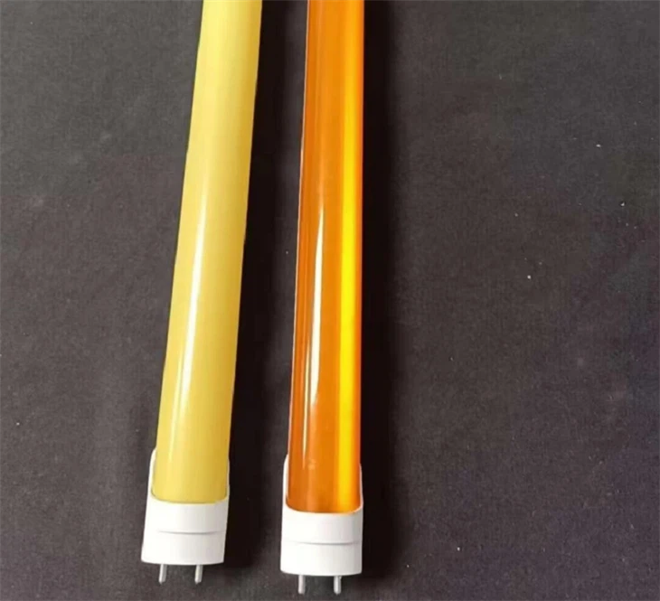 Gult deksel Anti Uv T8 Tube