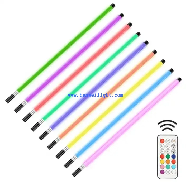 360 graders RGB LED videolyspinne for fotografering