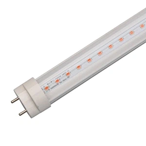 405nm 4ft 18W LED UVA T8 Tube With Transparent Lens