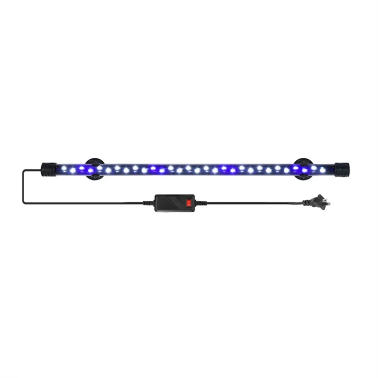 Aquarium Light Bar LED Fish Tank Slim Clip Lamp Plantedyrkingsbelysning
