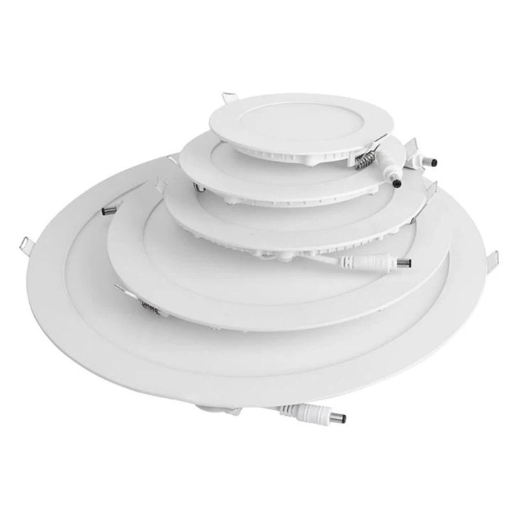 Sirkulær rund aluminiumslampe Led takpanellys