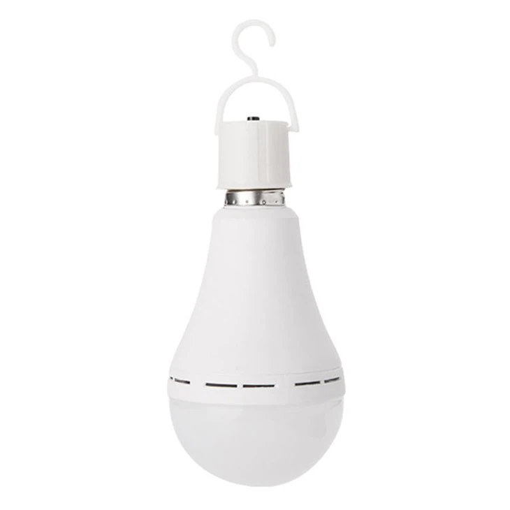 Oppladbar nødpære med LED