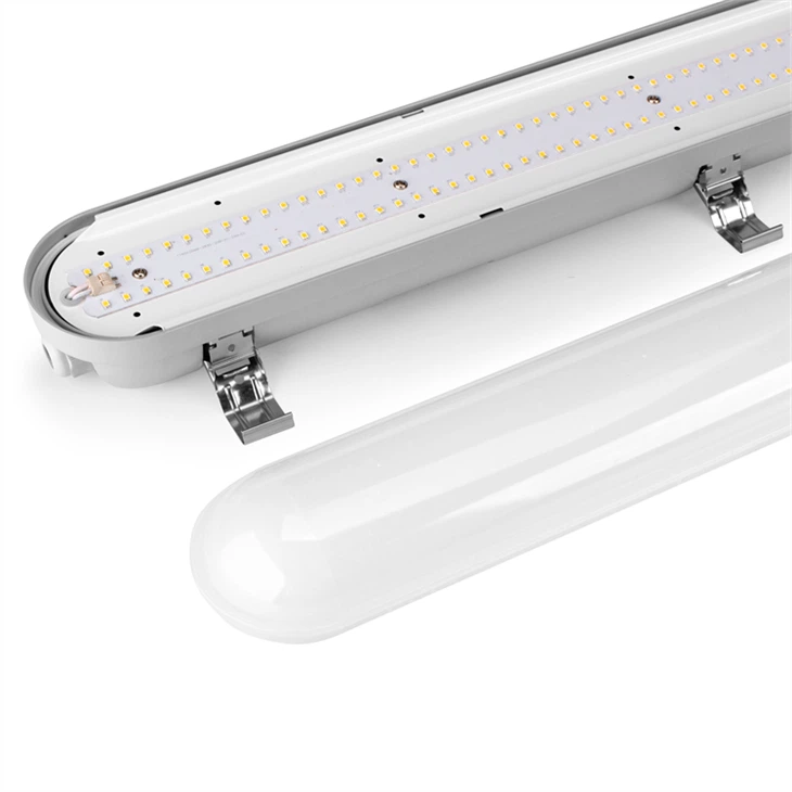 Industriell LED Tri-Sikker lys - Lineær flat lekte