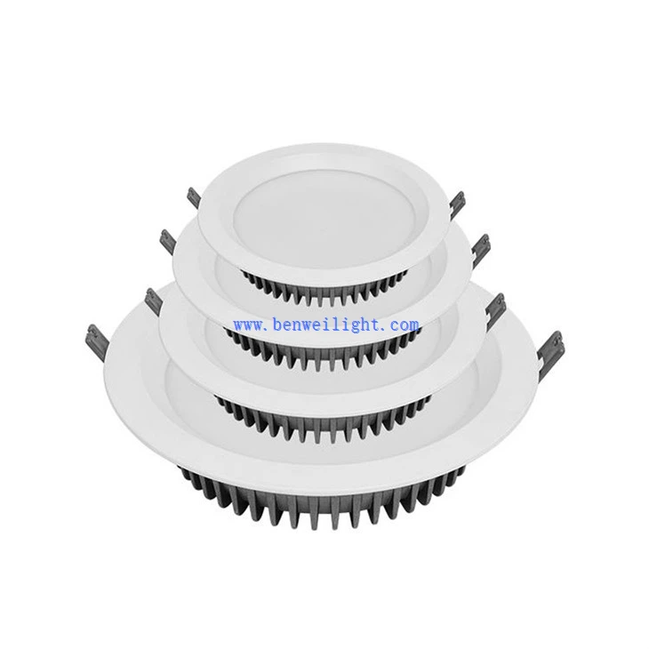 Round Recessed 24W Led Non Dim Downlight