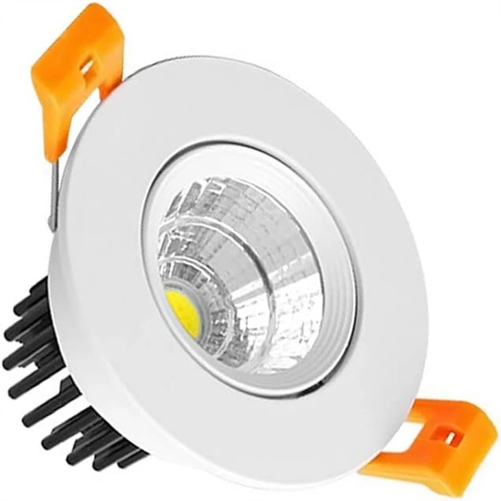LED-innfelt downlight-lys Dimbar 10W
