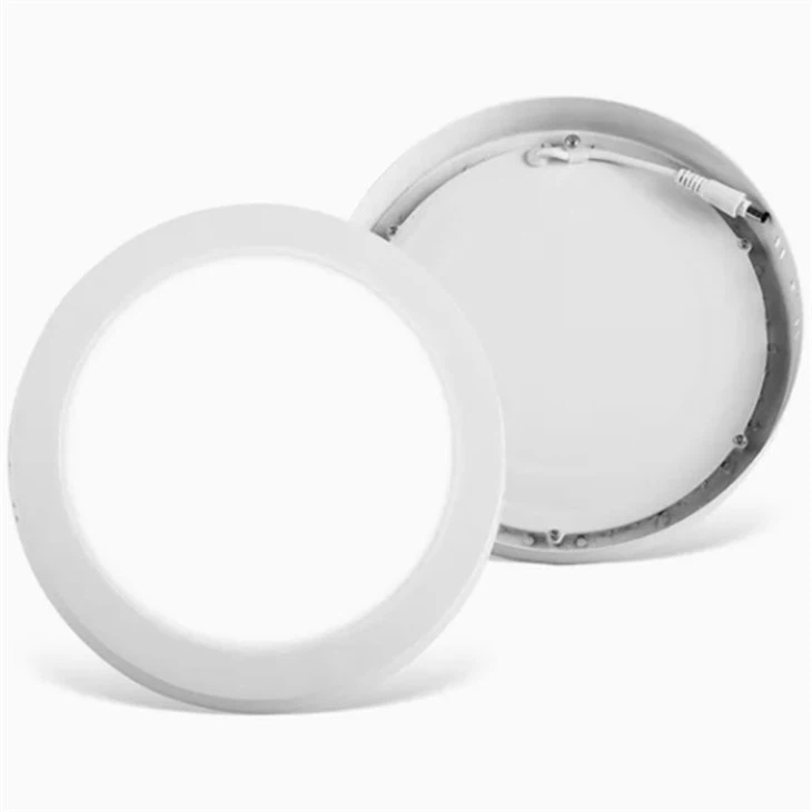Led runde flatpanel taklamper
