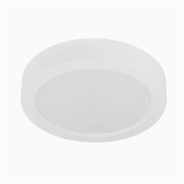 Overflatemonterte runde LED-panellys