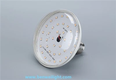 Fullspektrum LED-plantevekstlys for dragefrukt, E27-base