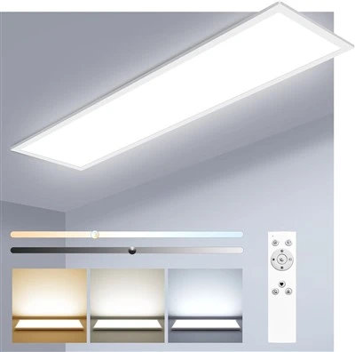 Dimbar flatt taklampe