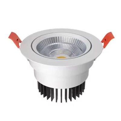 LED-innfelt downlight kan lys dimmes 14W