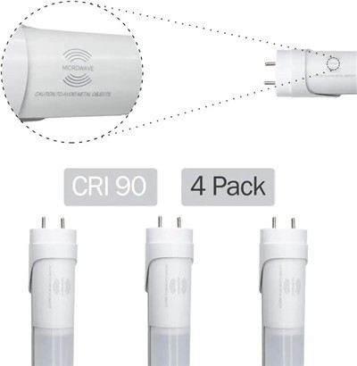 LED-rør T8 150cm 24W med mikrobølgesensor