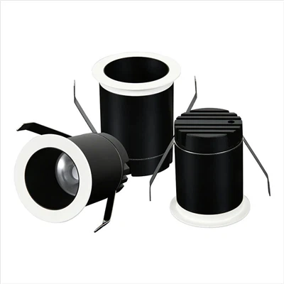 Mini COB innfelt downlight - 3W/5W/7W/9W rund spotlight
