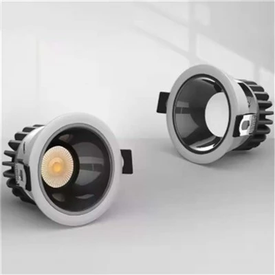 Innfelt LED ned lys kan lyse dimmes