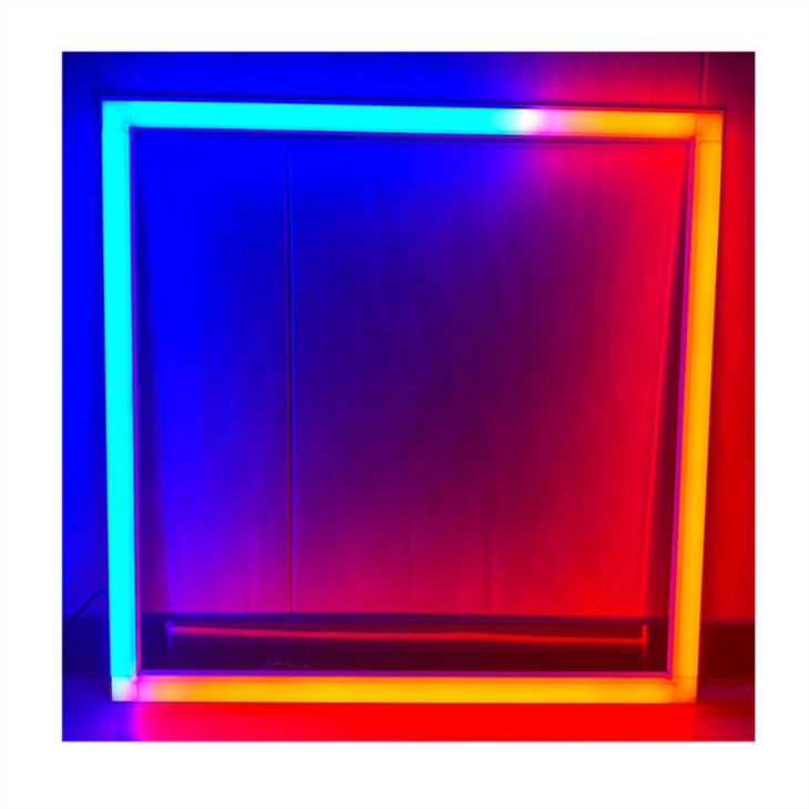 Smart Square LED Panel Light – Music Sync & Multi-Control