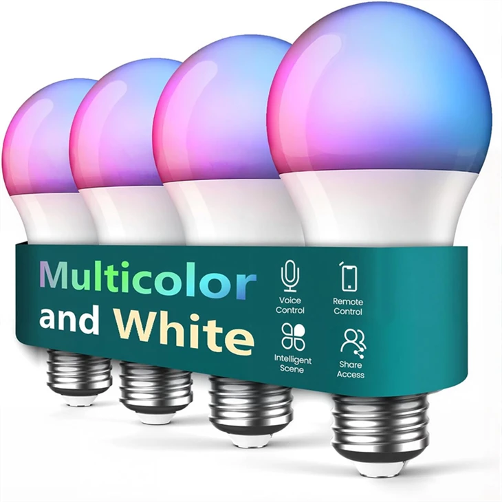 Smart WiFi LED-lyset kan endre farger