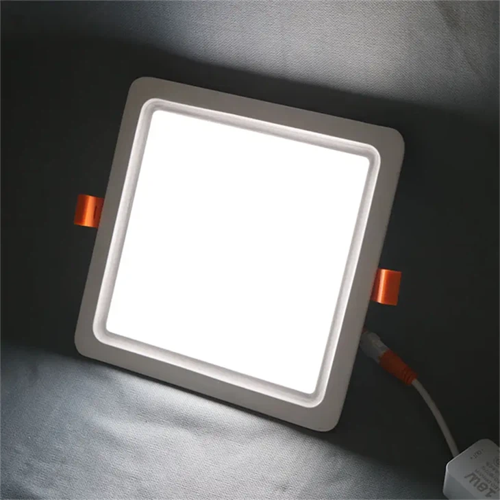 Ultra-Thin Square LED Panel Light in 7W-30W Options | Recessed Or Surface Mount Installation suppliers